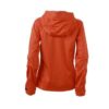 Ladies Outdoor Jacket - dark orange/iron grey