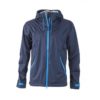 Mens Outdoor Jacket - navy/cobalt