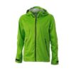 Mens Outdoor Jacket - spring green/iron grey
