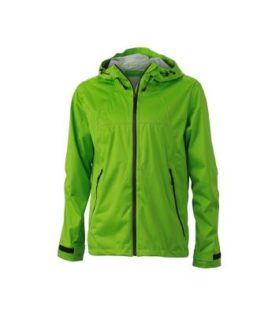 Mens Outdoor Jacket - spring green/iron grey