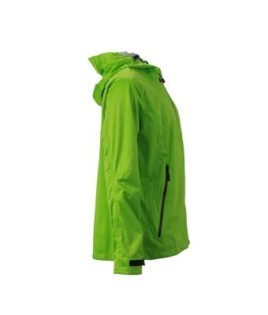 Mens Outdoor Jacket - spring green/iron grey