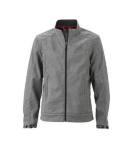 Mens Softshell Jacket - light melange