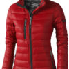 Scotia Leichte Damen Daunenjacke - rot