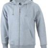 Mens Hooded Jacket - grey heather
