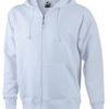 Mens Hooded Jacket - white