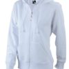 Ladies Hooded Jacket - white