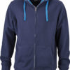 Mens Lifestyle Zip Hoody - navy/cobalt