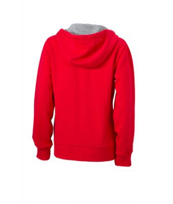 Ladies Lifestyle Zip-Hoody - Rückenansicht Ladies Lifestyle Zip-Hoody - Rückenansicht