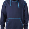 Mens Lifestyle Hoody - navy/cobalt