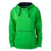 Ladies Lifestyle Hoody - green/navy