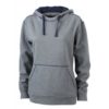 Ladies Lifestyle Hoody - grey/melange/navy