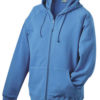 Hooded Jacket James & Nicholson - blue