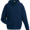 Hooded Jacket - navy