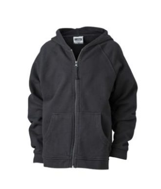 Hooded Jacket Junior - black