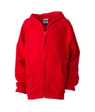 Hooded Jacket Junior - red