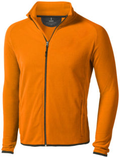 Brossard Mikrofleece Jacke - orange