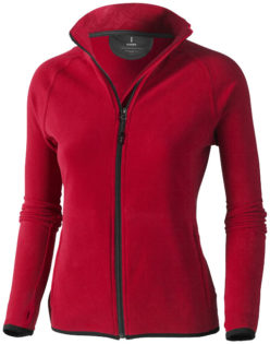 Brossard Mikrofleece Damenjacke - rot