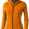 Brossard Mikrofleece Damenjacke - orange