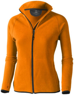 Brossard Mikrofleece Damenjacke - orange