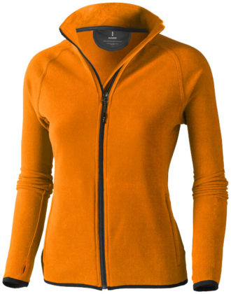 Brossard Mikrofleece Damenjacke - orange