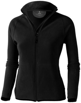 Brossard Mikrofleece Damenjacke - schwarz