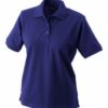 Damen Werbeartikel Poloshirt Classic - aubergine