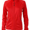 Ladies Basic Fleece Jacket - light red/chili