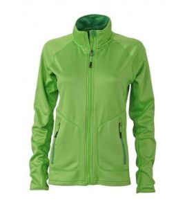 Ladies Basic Fleece Jacket - spring green/green