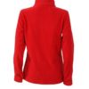 Ladies Basic Fleece Jacket - rotRückenansicht