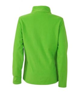 Ladies Basic Fleece Jacket - spring greenRückenansicht