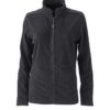 Ladies Basic Fleece Jacket - schwarz