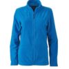 Ladies Basic Fleece Jacket - cobalt