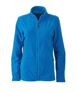 Ladies Basic Fleece Jacket - cobalt