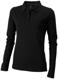 Oakville Damen Poloshirt ELEVATE - schwarz