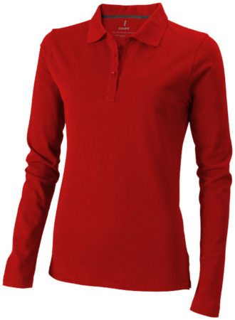 Oakville Damen Poloshirt ELEVATE - rot