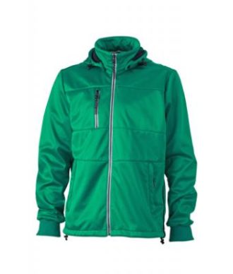 Mens Maritime Jacket - irish green / navy / white