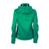 Ladies Maritime Jacket James & Nicholson - irish green / navy / white