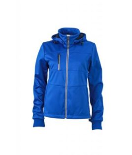 Ladies Maritime Jacket James & Nicholson - nautic blue / navy / white