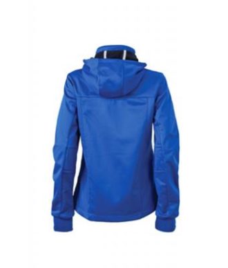 Ladies Maritime Jacket James & Nicholson - nautic blue / navy / white