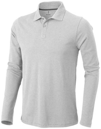 Oakville Poloshirt ELEVATE - grau meliert