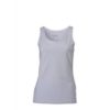 Ladies Elastic Top James & Nicholson - white