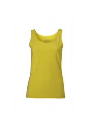 Ladies Elastic Top James & Nicholson - yellow