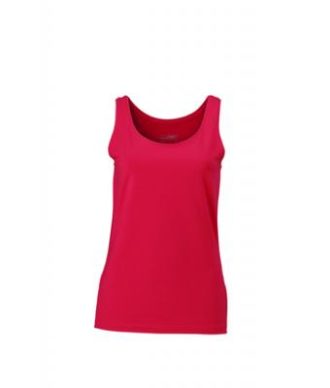 Ladies Elastic Top James & Nicholson - magenta