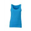 Ladies Elastic Top James & Nicholson - turquoise