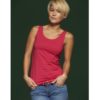 Ladies Elastic Top James & Nicholson - figurbetonter Schnitt