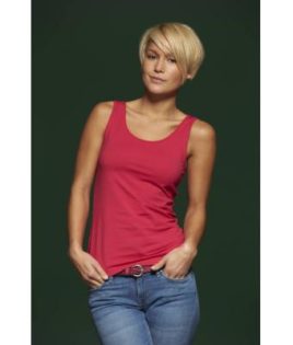 Ladies Elastic Top James & Nicholson - figurbetonter Schnitt