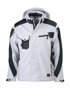 Craftsmen Softshell Jacket - white/carbon