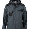 Craftsmen Softshell Jacket James & Nicholson - carbon/black