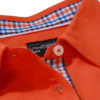 Ladies Plain Polo James & Nicholson - dark orange/blue orange white