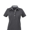 Ladies Plain Polo James & Nicholson - graphite/graphite white